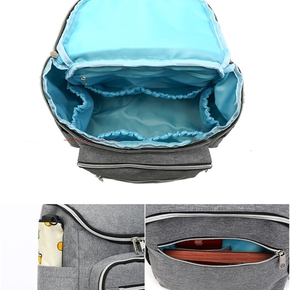 🍼🤱🎒Multifunctional Baby Diaper Backpack USB Charging - Picture 8 of 12